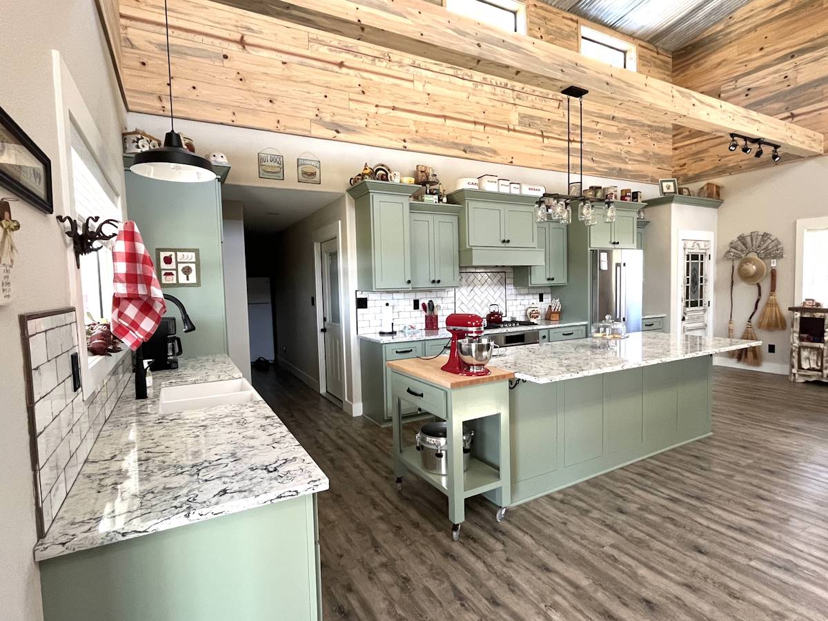 Full Kitchen remodel with new Rolling Mixer Stand