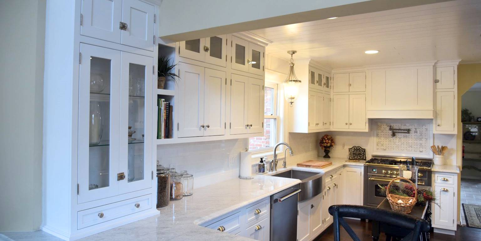 Wallpaper view of kitchen